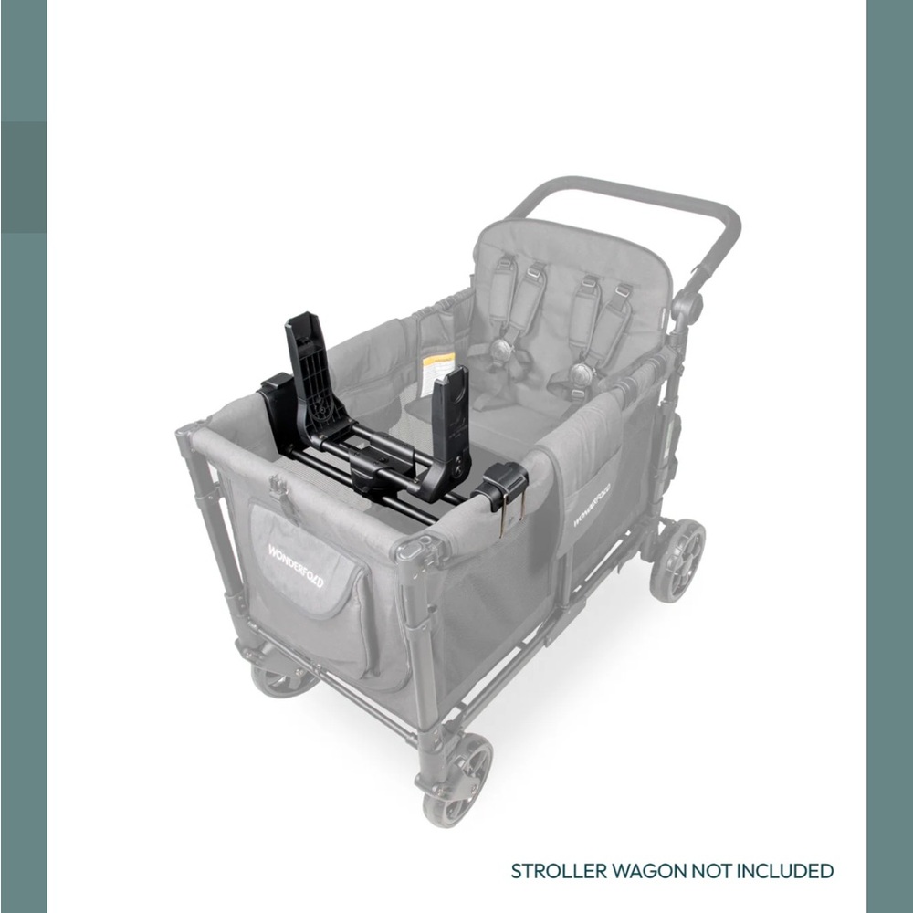 NIB Uppababy Car Seat Adapter for Wonderfold w2 Wagon